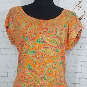 Ralph lauren paisley tee